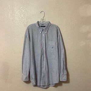 Nautica Long Sleeve Button Down Shirt